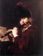 KUPECKY, Jan Portrait of the Court Musician Josef Lemberger oil painting artist